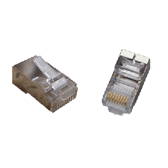 DATACOM RJ45 STP Cat5e 8p8c złącze 100 szt, do przewodu DATACOM RJ45 STP Cat5e 8p8c złącze 100 szt, do przewodu