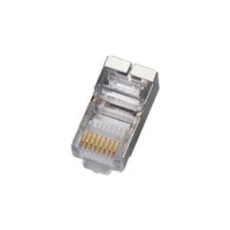 Złącze RJ45 STP Cat5e 8p8c do licencji (10 sztuk) Złącze RJ45 STP Cat5e 8p8c do licencji (10 sztuk)