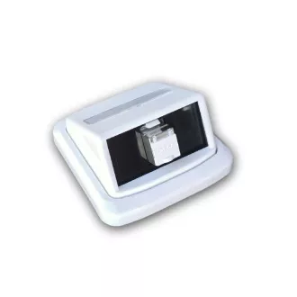 Gniazdo pojedyncze ABB TANGO 1xRJ45 kat6A STP biały