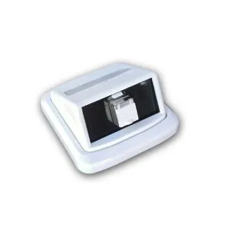 Gniazdo pojedyncze ABB TANGO 1xRJ45 kat6A STP biały