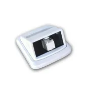 Gniazdo pojedyncze ABB TANGO 1xRJ45 kat6A STP biały