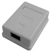 DATACOM Pojedyncze gniazdo nad płytą gipsowo-kartonową-1xRJ45, Cat5e UTP