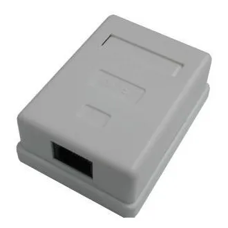 DATACOM Pojedyncze gniazdo nad płytą gipsowo-kartonową-1xRJ45, Cat5e UTP