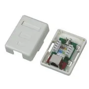DATACOM STP pojedyncze gniazdo nad tynkiem Cat5e 1 x RJ45