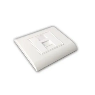 Modułowe gniazdo danych UTP CAT5E 1xRJ45 do montażu podtynkowego