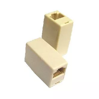 DATACOM Łącznik 2 x RJ45 plastikowy UTP Cat5E