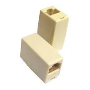 DATACOM Łącznik 2 x RJ45 plastikowy UTP Cat5E