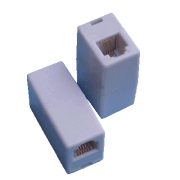 Łącznik DATACOM 2 x RJ11 (6p4c) plastikowy