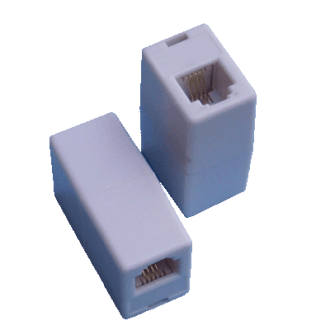 Łącznik DATACOM 2 x RJ11 (6p4c) plastikowy Łącznik DATACOM 2 x RJ11 (6p4c) plastikowy
