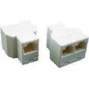 DATACOM Łącznik podwójny 3x RJ45 8p8c Cat5E (3 x żeński)
