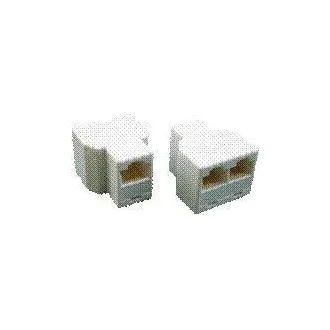 DATACOM Łącznik podwójny 3x RJ45 8p8c Cat5E (3 x żeński) DATACOM Łącznik podwójny 3x RJ45 8p8c Cat5E (3 x żeński)