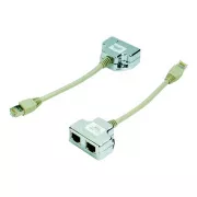 Adapter DATACOM "Y" STP CAT5E PC / PC TEL