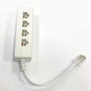 DATACOM UTP CAT3 4xRJ45 (8p2c-1M/4F)