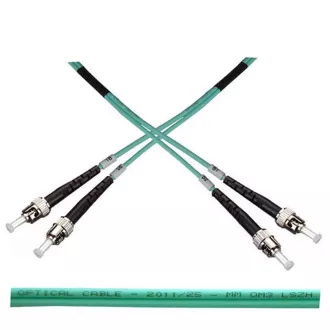 Optyczny kabel krosowy duplex ST-ST 50/125 MM 1m OM3