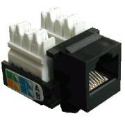 DATACOM Keystone cat5E czarny UTP