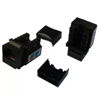 DATACOM Keystone UTP Cat5e samogwintujący MINI czarny