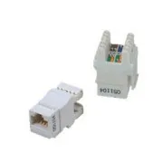 DATACOM UTP Keystone Cat6 biały Dual Slim tylne wycięcie