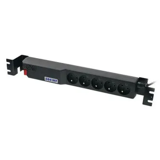 19" Acar 504WF 5x220V-3m czarny zabezpieczenie przełącznika 19" Acar 504WF 5x220V-3m czarny zabezpieczenie przełącznika
