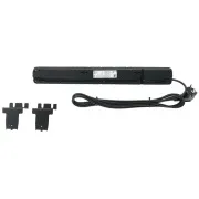 Panel zasilający 19" ACAR S8/3m 8x220V czarny zabezpieczenie wyłącznika 10A