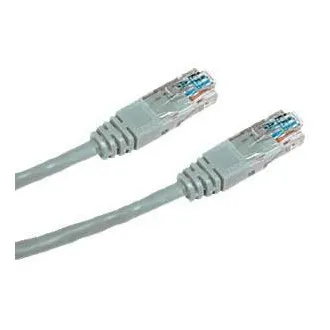 DATACOM Kabel krosowy UTP 0,5m Cat5e szary DATACOM Kabel krosowy UTP 0,5m Cat5e szary
