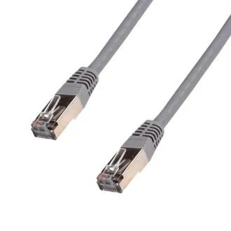 DATACOM Kabel krosowy 0,5 m, FTP, Cat5e, RJ45, szary