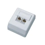 DATACOM Podwójne gniazdo UTP nad tynkiem Cat6 FA-1004