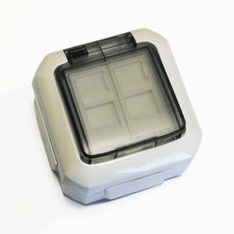 ABB Gniazdo danych OUTDOOR IP54 STP CAT5E 2xRJ45 ABB Gniazdo danych OUTDOOR IP54 STP CAT5E 2xRJ45