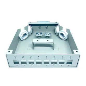 Skrzynka optyczna 8C na szynę DIN 8xSC Simplex Skrzynka optyczna 8C na szynę DIN 8xSC Simplex