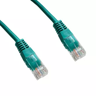 DATACOM kabel krosowy UTP cat5e 0,5M zielony