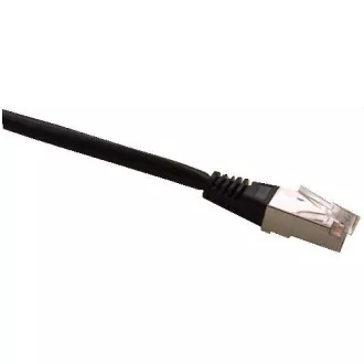 Kabel krosowy FTP cat5e 0,25M czarny Kabel krosowy FTP cat5e 0,25M czarny
