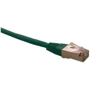 Kabel krosowy FTP cat5e 0,25M zielony