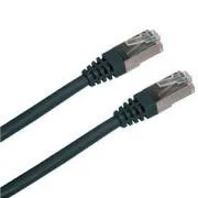 Kabel krosowy FTP cat5e 0,5M czarny