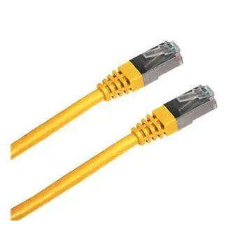 Kabel krosowy FTP cat5e 5M żółty Kabel krosowy FTP cat5e 5M żółty