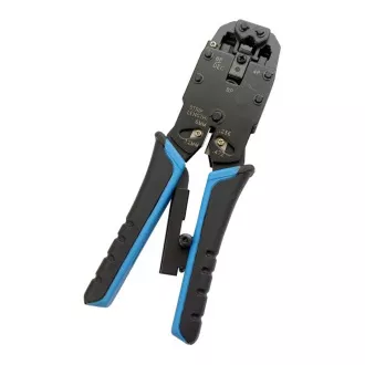 Szczypce W-Star UTP RJ45/ RJ12/RJ11 PROFI z grzechotką bez obcinacza izolacji Szczypce W-Star UTP RJ45/ RJ12/RJ11 PROFI z grzechotką bez obcinacza izolacji