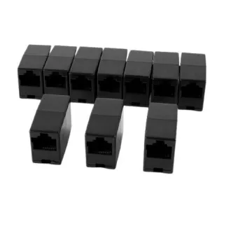 RJ45 (UTP), kat. 5, czarny
