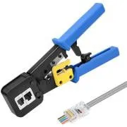 Szczypce zaciskowe W-Star RJ45 EZ WSEZ376Z Cat5, RJ45, RJ45EZ, RJ12