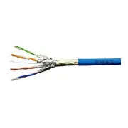 Kabel F/FTP Cat.6a 500 MHz 4x2xAWG23, LS0H niebieski, Dca, 500m