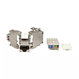 Moduł Keystone RJ45 ekranowany, 10 Gb, klasa Ea, 4PPoE Moduł Keystone RJ45 ekranowany, 10 Gb, klasa Ea, 4PPoE