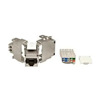 Moduł Keystone RJ45 ekranowany, 10 Gb, klasa Ea, 4PPoE Moduł Keystone RJ45 ekranowany, 10 Gb, klasa Ea, 4PPoE