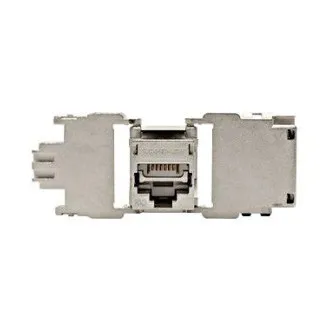 Moduł Keystone RJ45 ekranowany, 10 Gb, klasa Ea, 4PPoE Moduł Keystone RJ45 ekranowany, 10 Gb, klasa Ea, 4PPoE