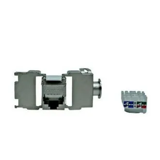 Moduł Keystone RJ45 ekranowany, kat. 6, samoekranujący, SFA Moduł Keystone RJ45 ekranowany, kat. 6, samoekranujący, SFA