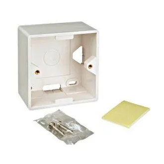 Puszka gipsowo-kartonowa do gniazd HSED0xUWxS, HSEDx2UWxF, RAL 9010 Puszka gipsowo-kartonowa do gniazd HSED0xUWxS, HSEDx2UWxF, RAL 9010