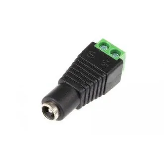 DCSV21FEM Gniazdo zasilania DC 2,1 mm z listwą zaciskową - żeńskie