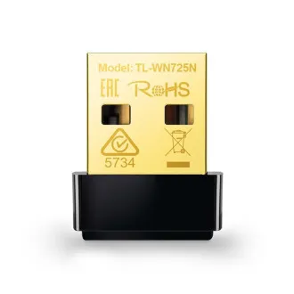 TP-Link TL-WN725N – adapter Nano Wi-Fi N 150 Mb/s z interfejsem USB 2.0 TP-Link TL-WN725N – adapter Nano Wi-Fi N 150 Mb/s z interfejsem USB 2.0