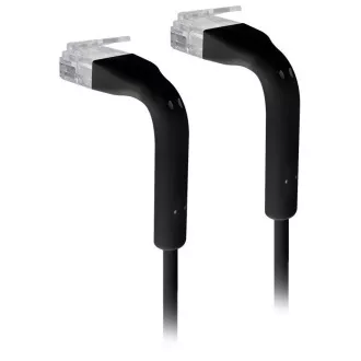 Kabel krosowy Ubiquiti Ethernet, 0,22 m, Cat6, czarny
