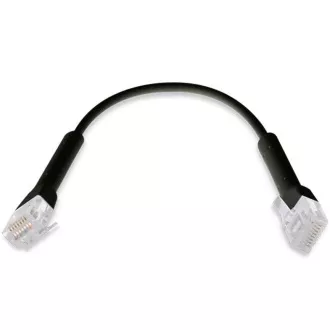 Kabel krosowy Ubiquiti Ethernet, 0,22 m, Cat6, czarny