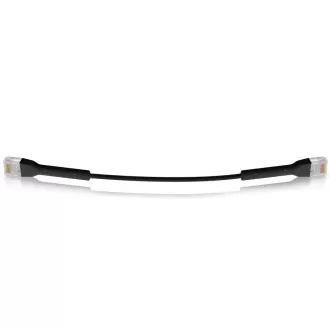 Kabel krosowy Ubiquiti Ethernet, 0,22 m, Cat6, czarny