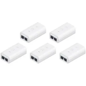 Ubiquiti POE-24-12W-G-WH, GB PoE Injector, 24V/0.5A(12W), opakowanie 5 sztuk Ubiquiti POE-24-12W-G-WH, GB PoE Injector, 24V/0.5A(12W), opakowanie 5 sztuk