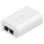 Ubiquiti POE-48 (48V, 0.5A, 24W) z kablem zasilającym biały
