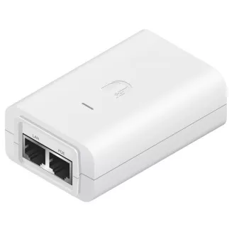 Ubiquiti POE-48 (48V, 0.5A, 24W) z kablem zasilającym biały